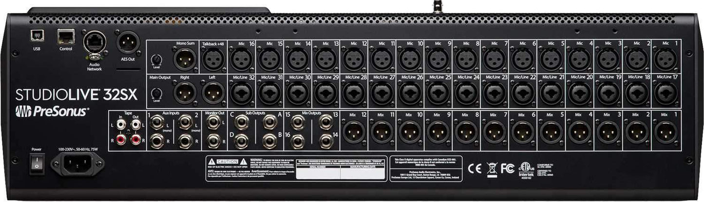 Presonus StudioLive 32SX Series III Compact Digital Mixer - PSSL ProSound and Stage Lighting