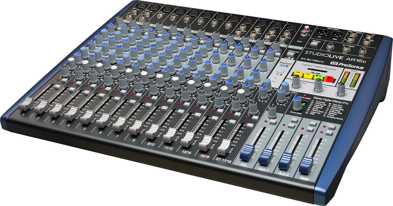 PreSonus StudioLive AR16C 18-Channel USB-C Hybrid Mixer - PSSL ProSound and Stage Lighting