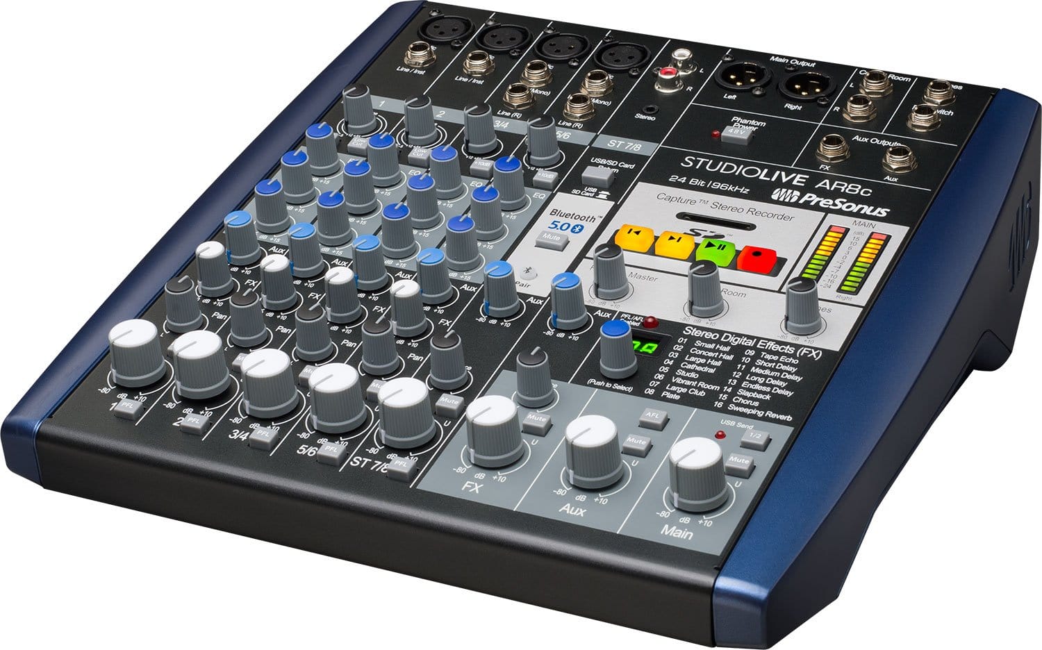 PreSonus StudioLive AR8C 8-Channel USB-C Hybrid Mixer - PSSL ProSound and Stage Lighting