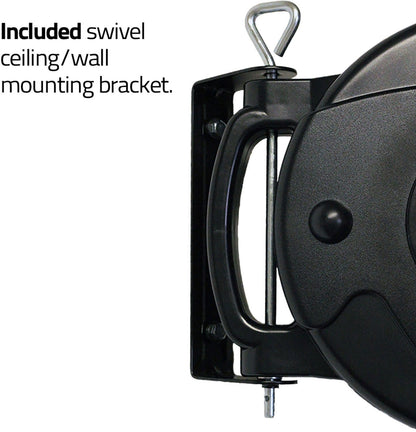 Stage Ninja STX-65-1 65-ft Retract 12/3 Power Reel - PSSL ProSound and Stage Lighting