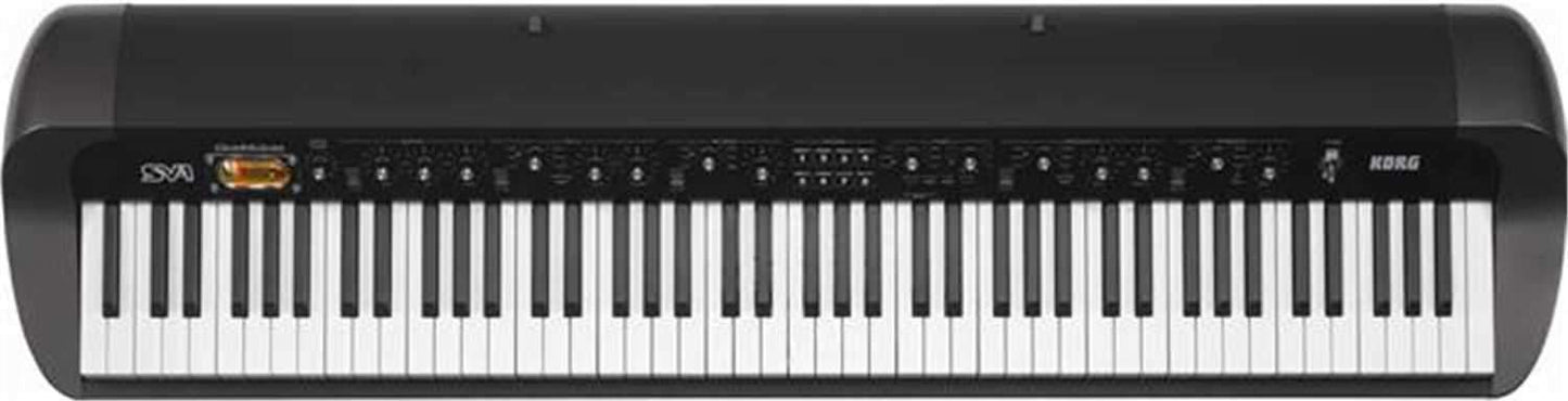 Korg SV1-88BK 88-Key Stage Vintage Piano (Black) - PSSL ProSound and Stage Lighting