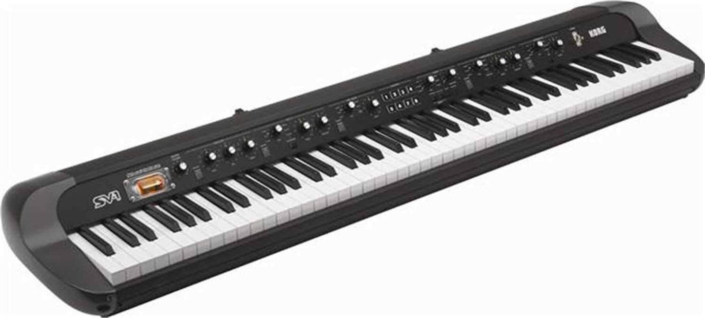 Korg SV1-88BK 88-Key Stage Vintage Piano (Black) - PSSL ProSound and Stage Lighting