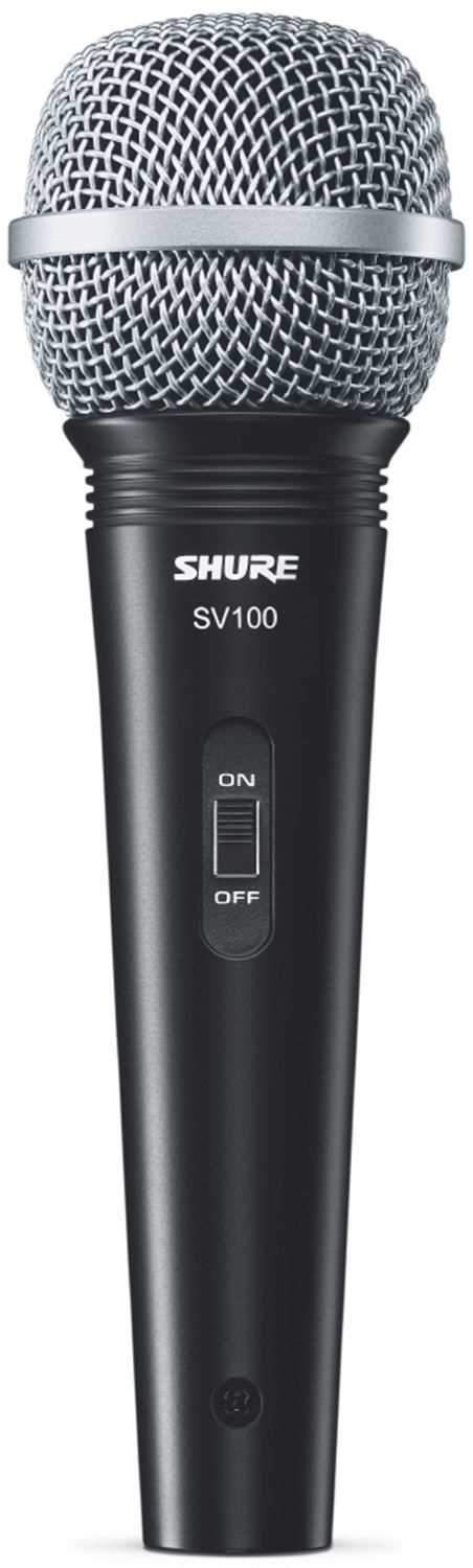 Shure SV100W Dynamic Handheld Microphone with Cable - PSSL ProSound and Stage Lighting