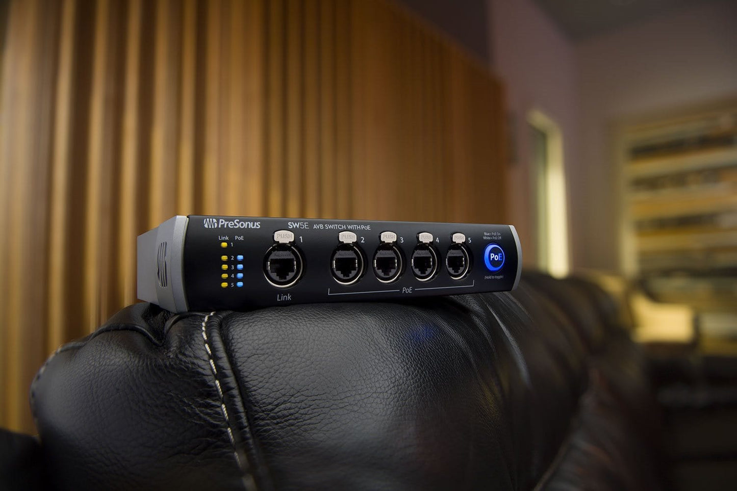 PreSonus SW5E 5-Port AVB Switch with PoE - PSSL ProSound and Stage Lighting