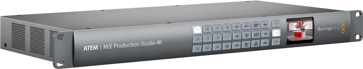 Blackmagic Design ATEM 1 M-E Production Studio 4K Switcher - PSSL ProSound and Stage Lighting