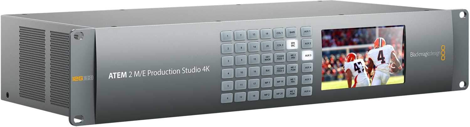 Blackmagic Design ATEM 2 M-E Production Studio 4K Switcher – Solotech
