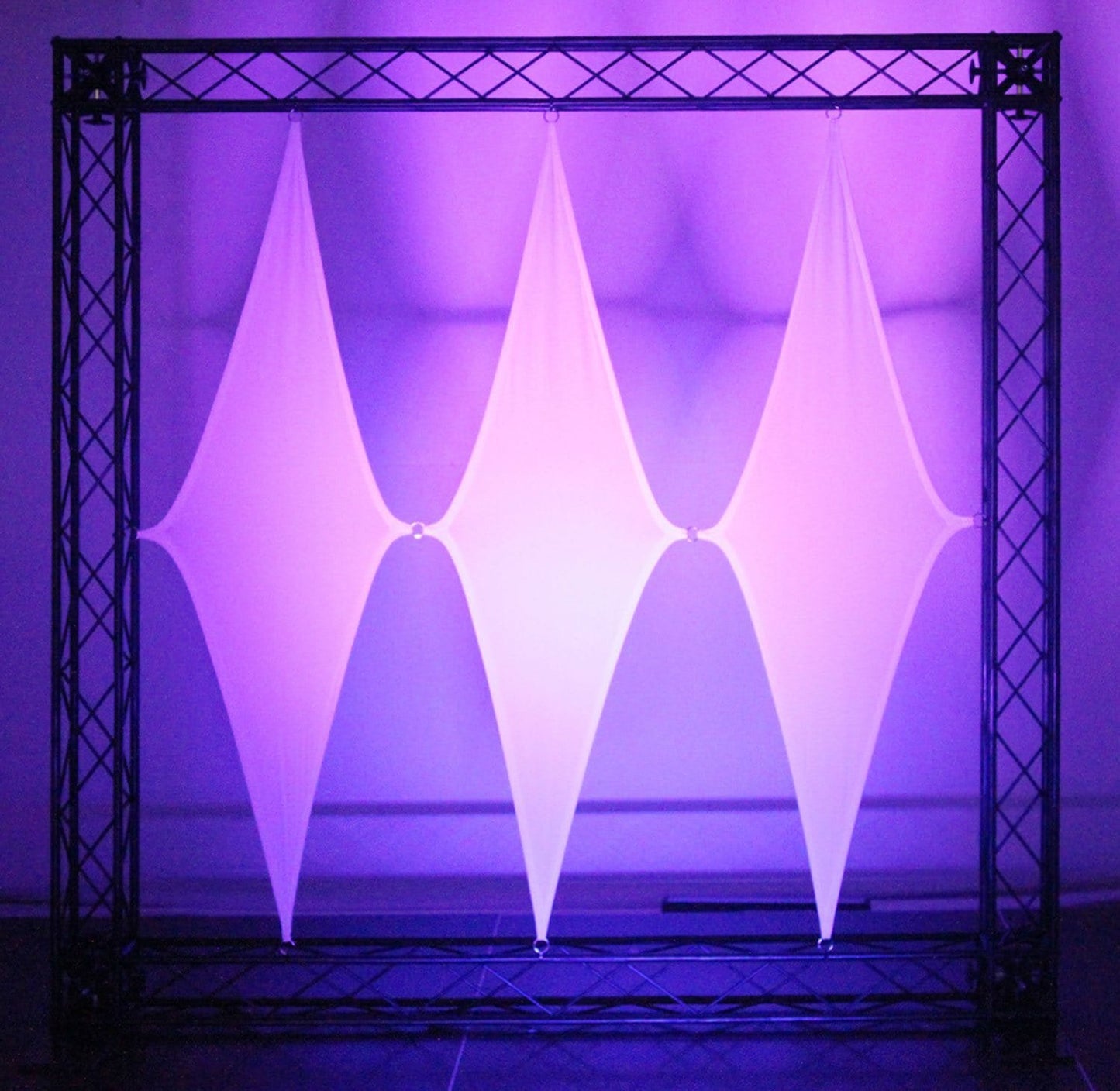 Odyssey Scrim Werks 48x19in Diamond Decor Display - PSSL ProSound and Stage Lighting