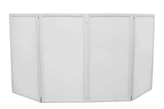 Odyssey Scrim Werks 48x46in White DJ Facade - PSSL ProSound and Stage Lighting