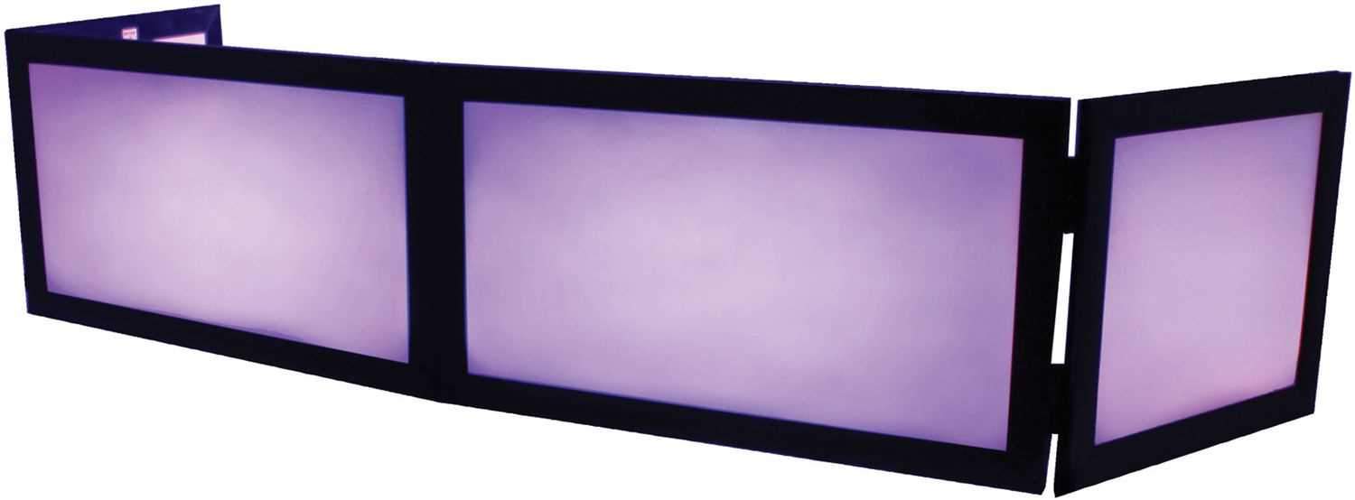 Odyssey SWFTT5816B 58 x 16 Table Top DJ Facade - PSSL ProSound and Stage Lighting