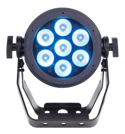 Elation Seven Par 7IP RGBAW UV Lime IP65 Par Wash Light - PSSL ProSound and Stage Lighting