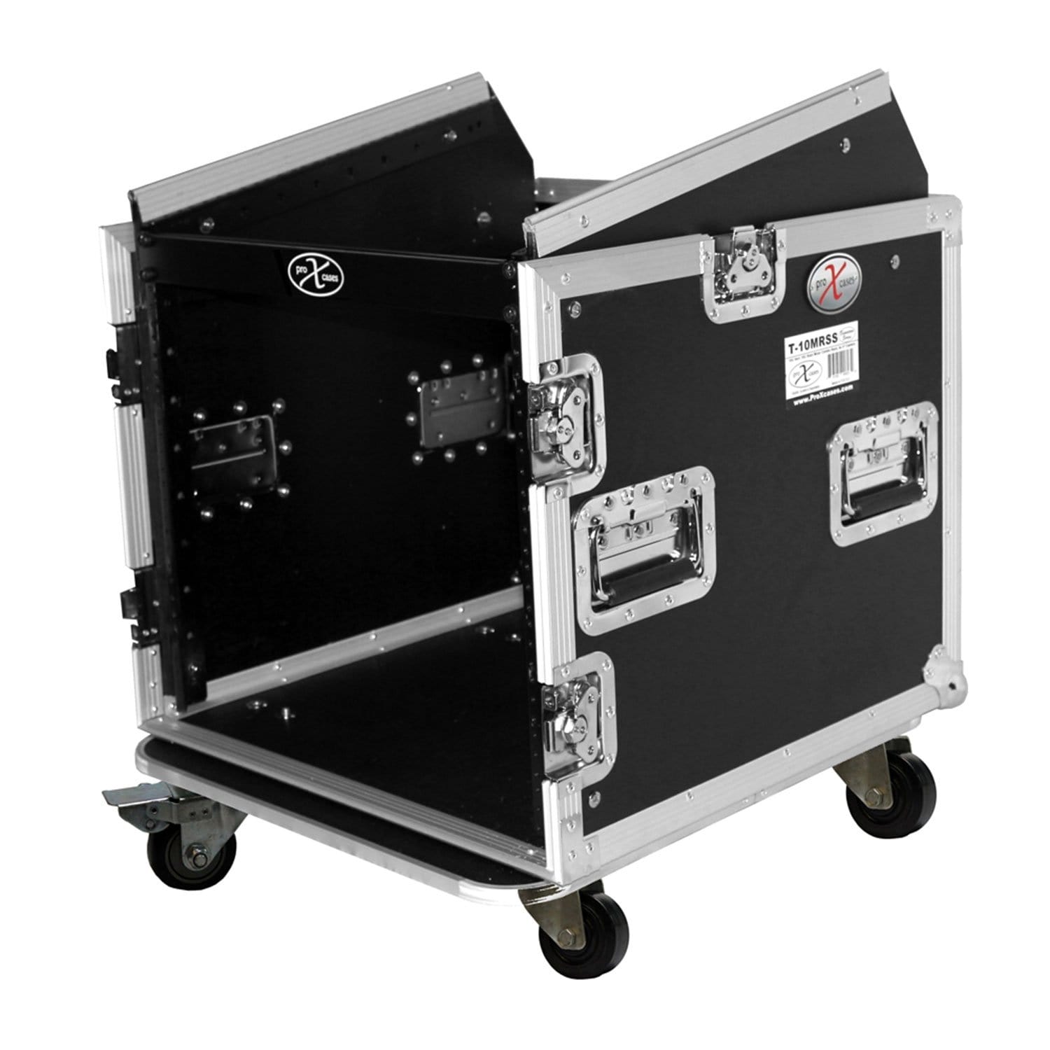 ProX T-10MRSS 10Ux10U Mixer DJ Combo Rack Case - PSSL ProSound and Stage Lighting