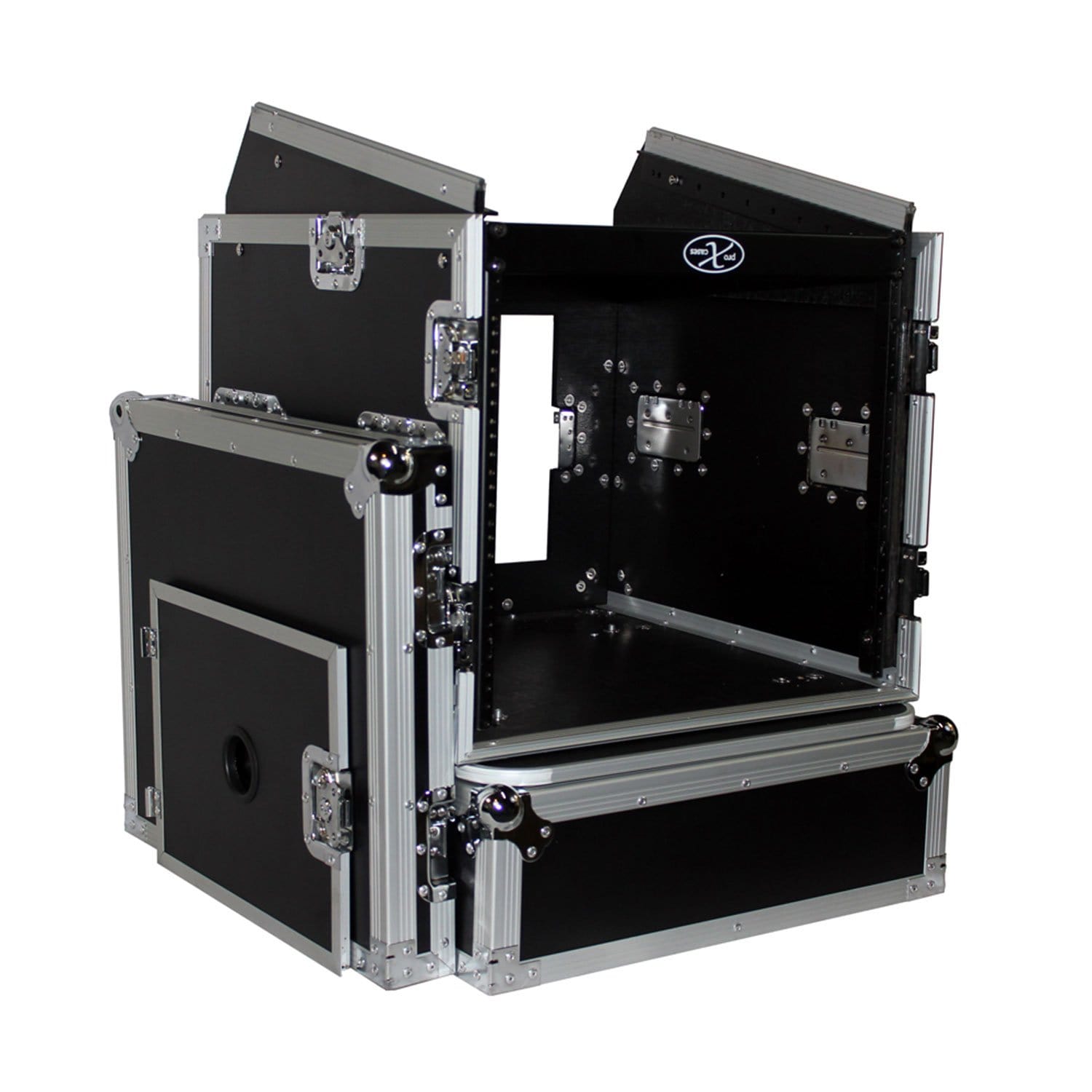 ProX T-10MRSS 10Ux10U Mixer DJ Combo Rack Case - PSSL ProSound and Stage Lighting