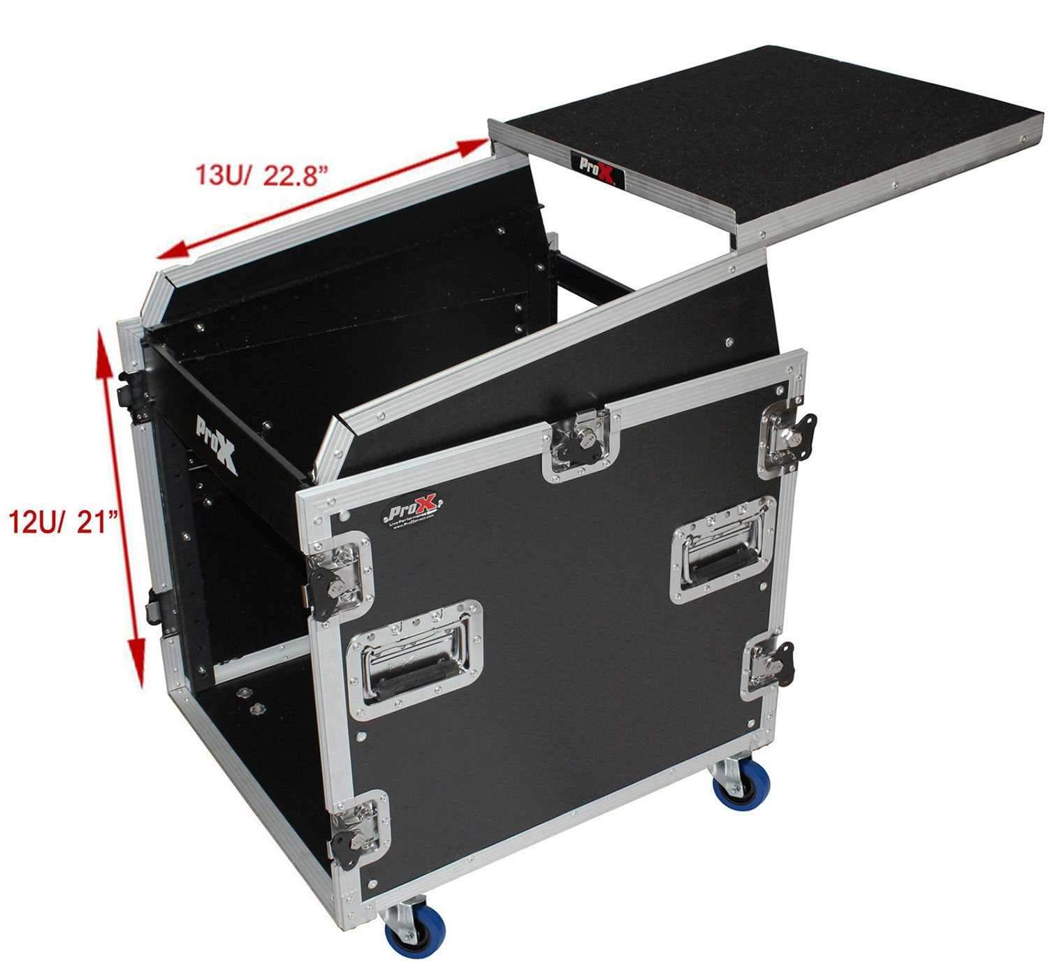 ProX T-12MRSS13ULT 12Ux13U Mixer DJ Combo Case - PSSL ProSound and Stage Lighting