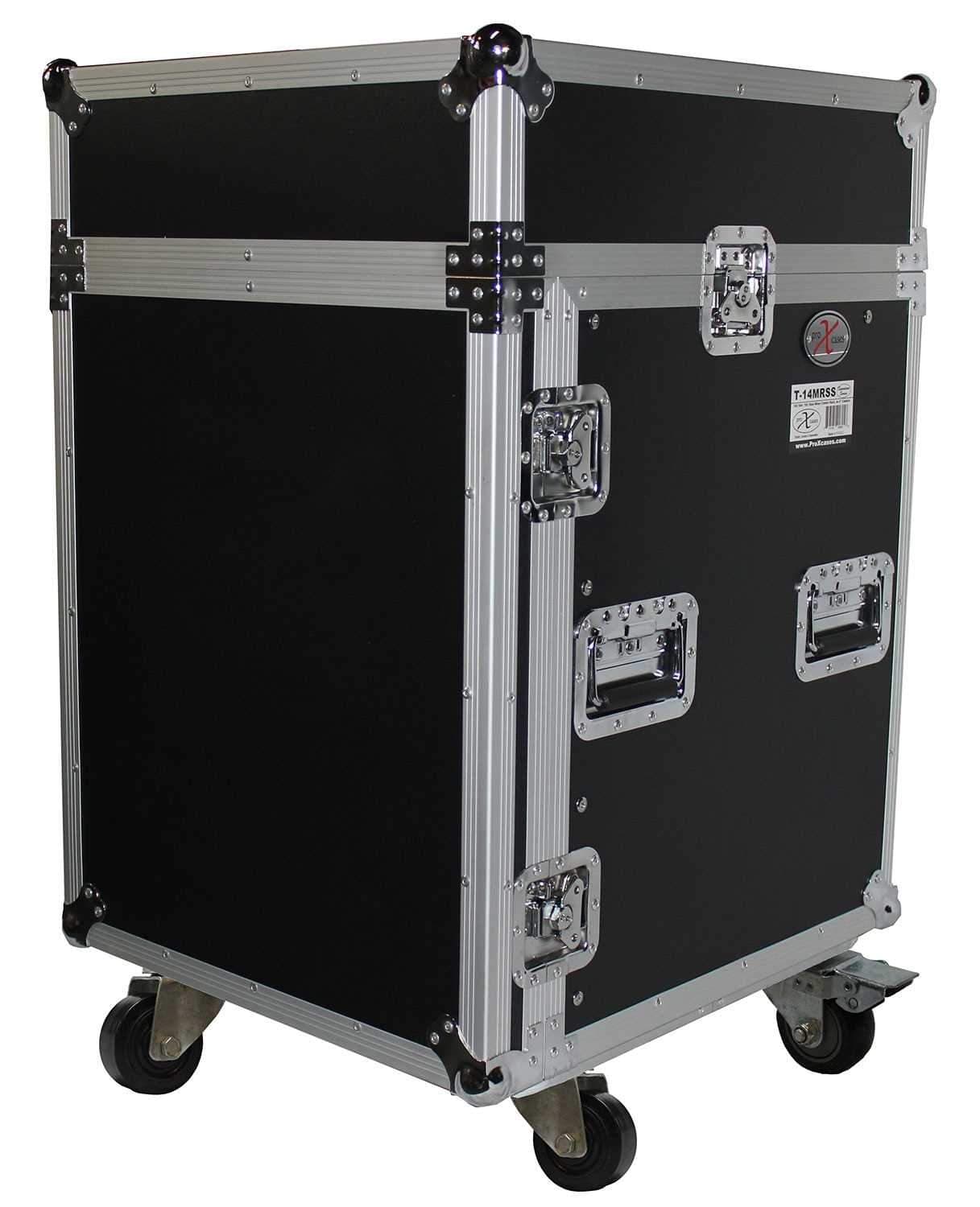 ProX T-14MRSS 14Ux10U Mixer DJ Combo Rack Case - PSSL ProSound and Stage Lighting