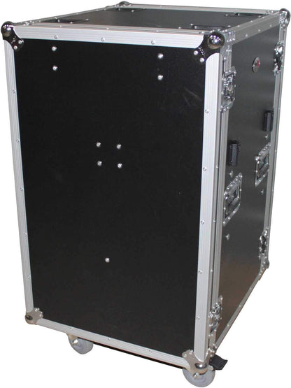 ProX T-14RSP24WDST 14U Vertical Rack with Table - PSSL ProSound and Stage Lighting