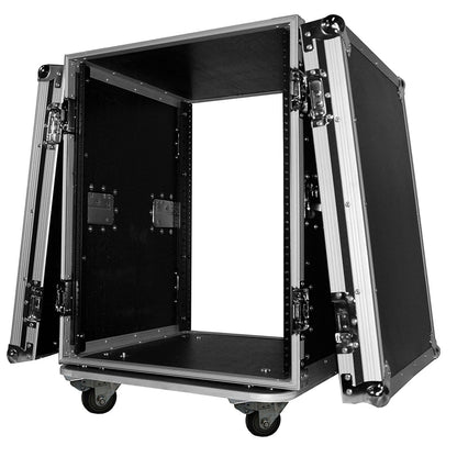 ProX T-14RSS 14U Amp Rack ATA Flight Case with Wheels - PSSL ProSound and Stage Lighting