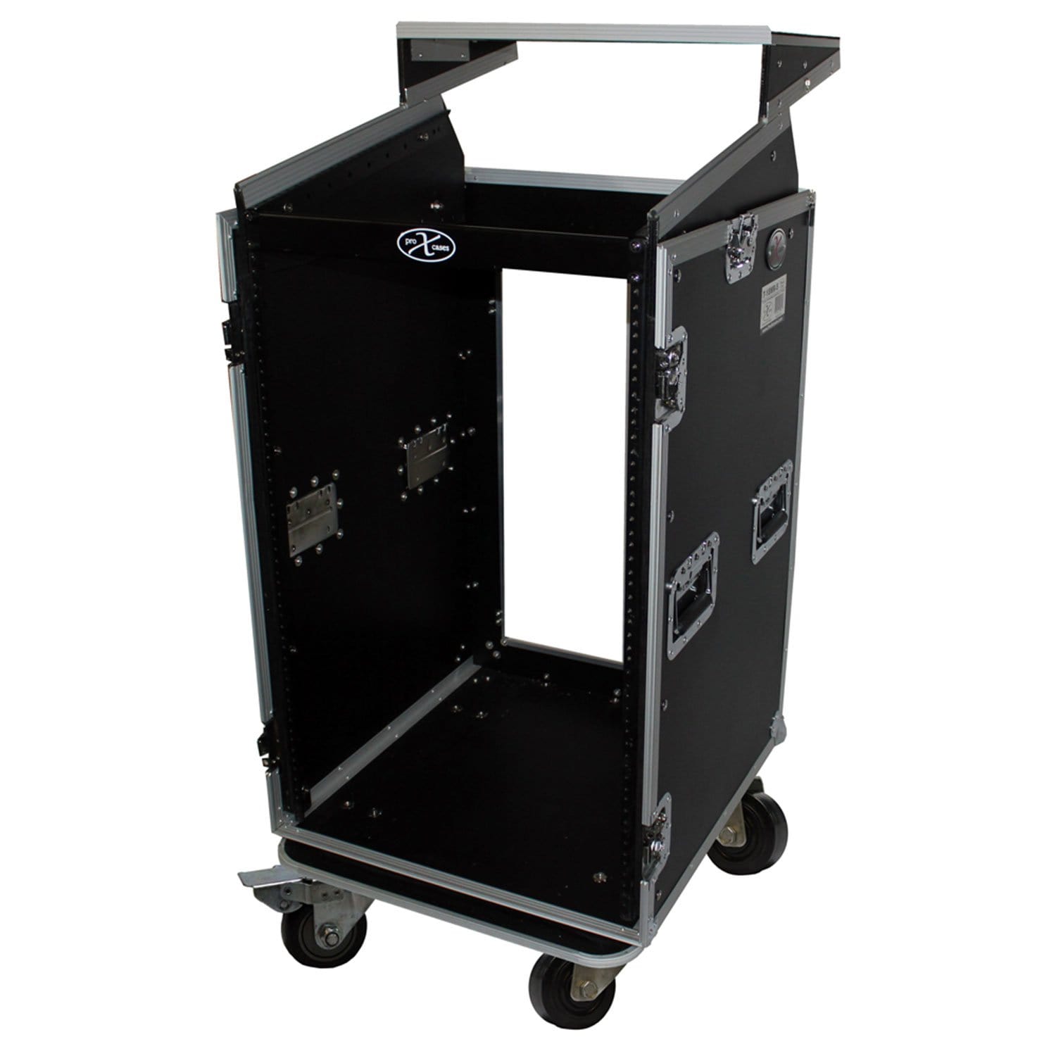 ProX T-18MRLT 18Ux10U Combo Rack Case with Laptop Shelf - PSSL ProSound and Stage Lighting