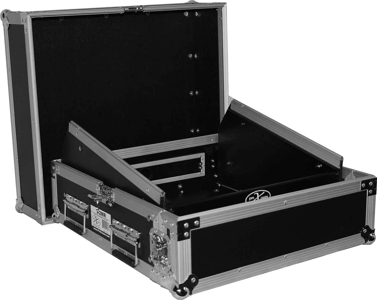 ProX T-2MRSS 2Ux10U Mixer Combo Amp Rack Case - PSSL ProSound and Stage Lighting