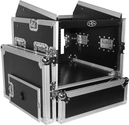 ProX T-8MRLT 8Ux10U Combo Rack Case with Shelf - PSSL ProSound and Stage Lighting