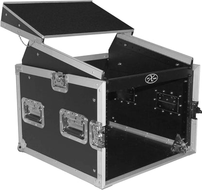 ProX T-8MRSS 8Ux10U Mixer Combo Amp Rack Case - PSSL ProSound and Stage Lighting