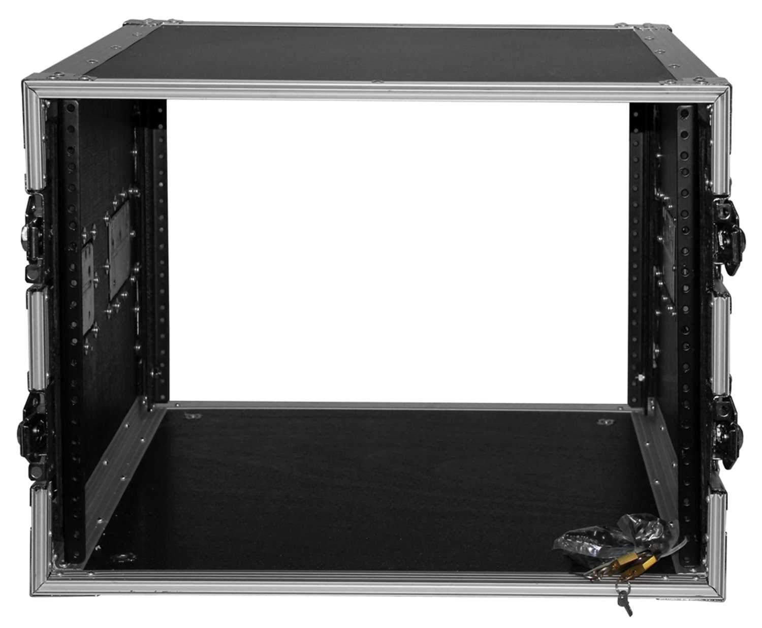 ProX T-8RSS 8U Amp Rack Mount ATA Flight Case - PSSL ProSound and Stage Lighting