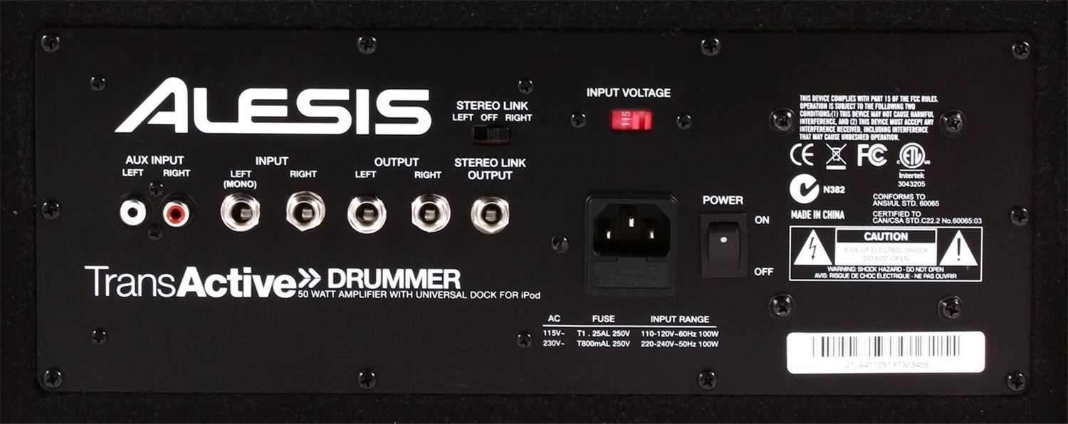 Alesis TRANSACTIVE-DRUMMER Drummer Practice Amp