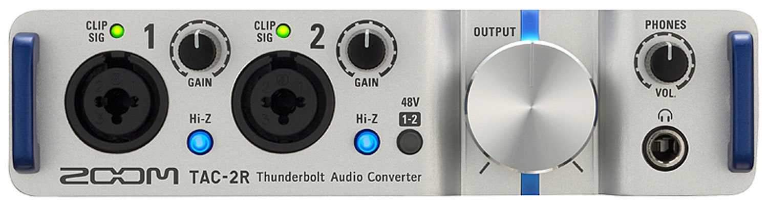 Zoom TAC-2R 2 x 2 Thunderbolt Audio Interface - PSSL ProSound and Stage Lighting