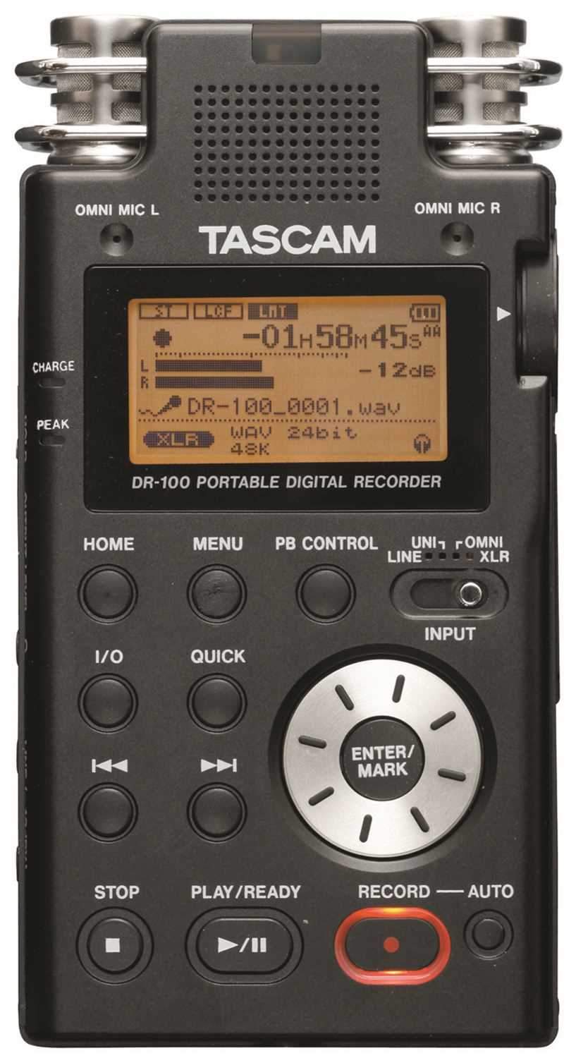 Tascam DR-100 Portable Digital Recorder - PSSL ProSound and Stage Lighting