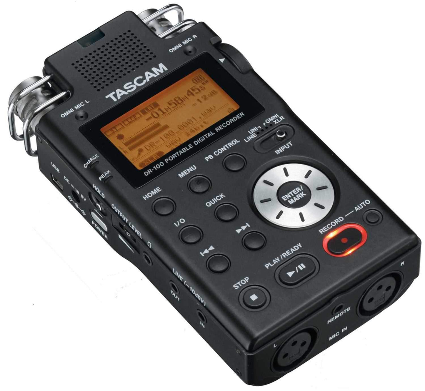 Tascam DR-100 Portable Digital Recorder - PSSL ProSound and Stage Lighting