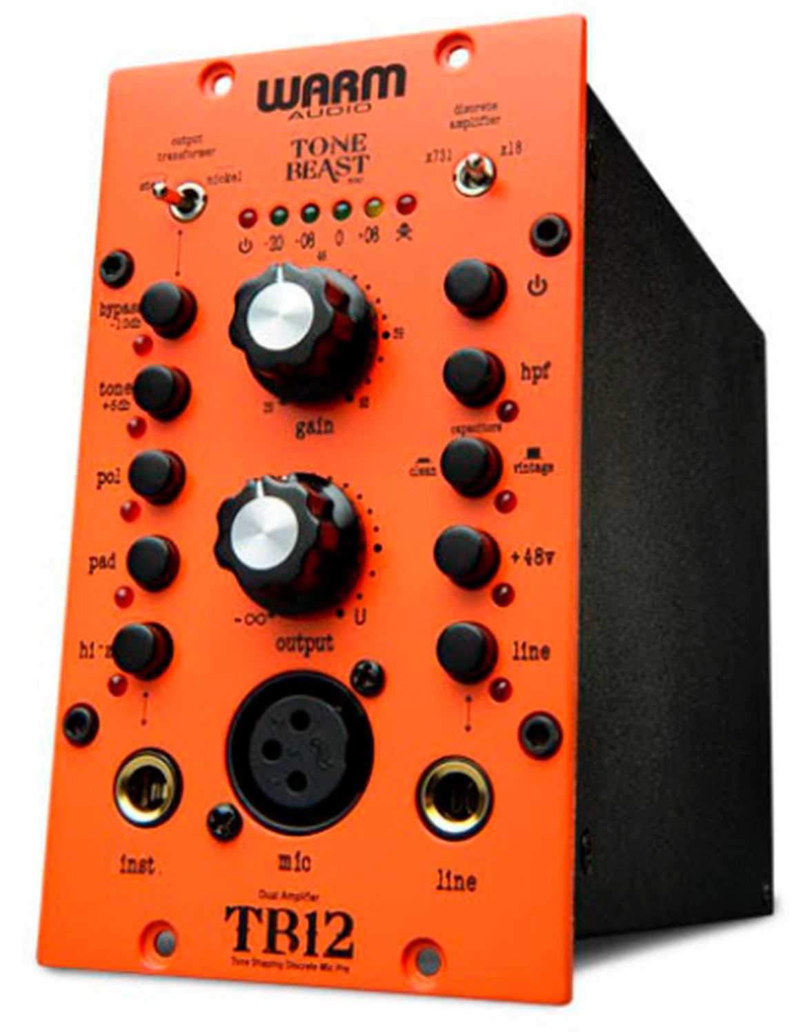 Warm Audio TB12-500 Mic Preamp/DI - PSSL ProSound and Stage Lighting