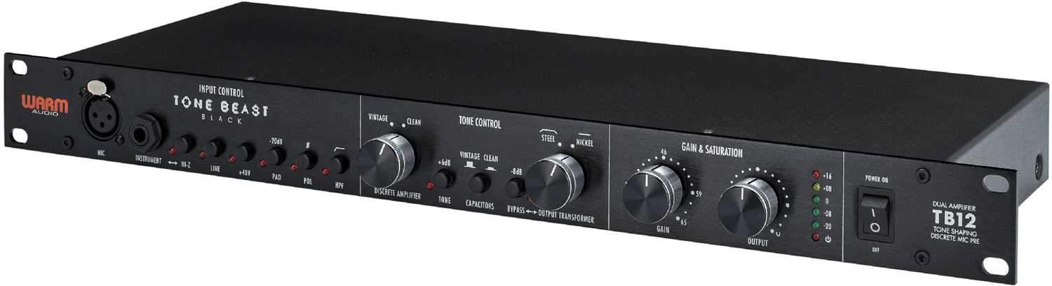 Warm Audio TB12 Tone Beast Microphone Preamp Black - PSSL ProSound and Stage Lighting