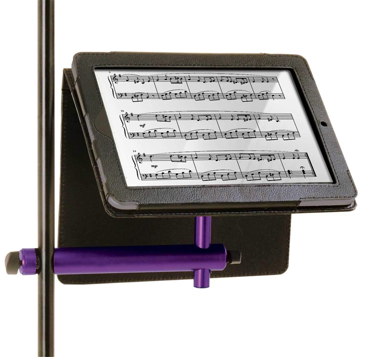 On Stage iPad or Tablet Clip-on Stand Mount - PSSL ProSound and Stage Lighting