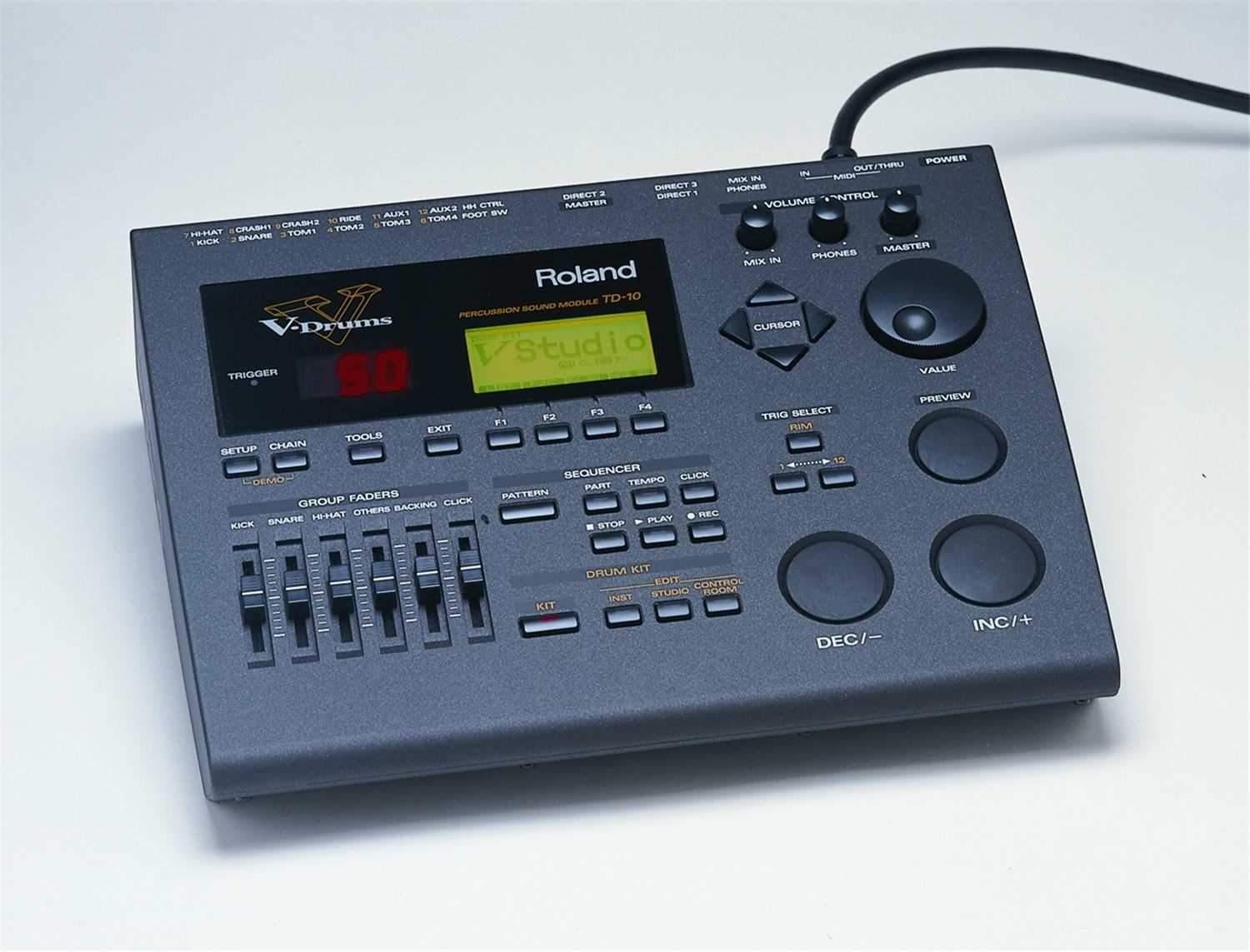 Roland V-Drums Percussion Sound Module with Sequencer - PSSL ProSound and Stage Lighting