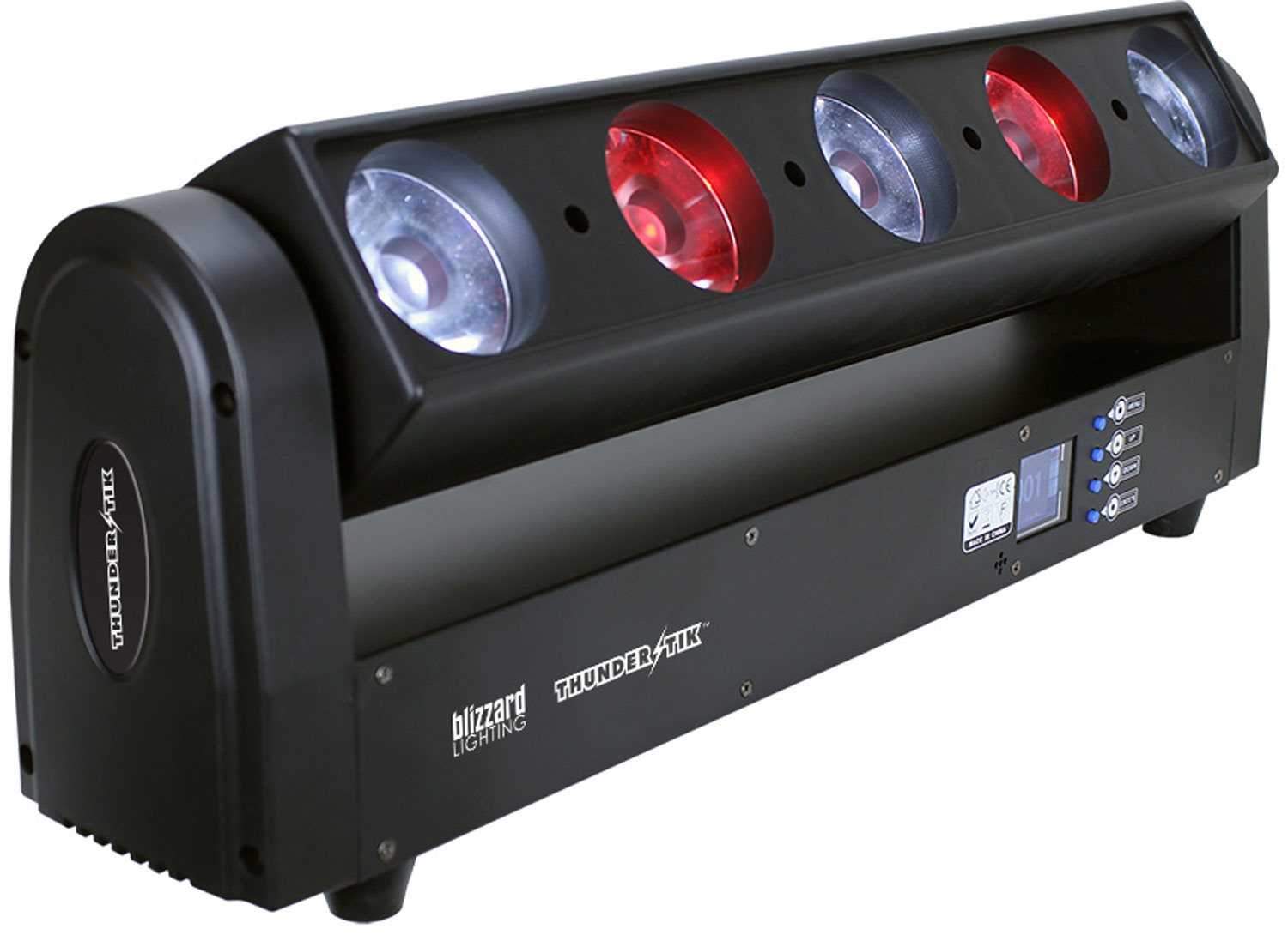 Blizzard ThunderStik 5X15-Watt RGBW LED Moving Bar Light - PSSL ProSound and Stage Lighting