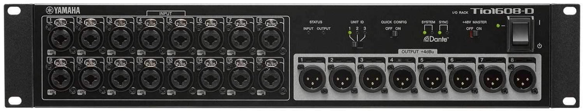 Tio Rack Box Yamaha Tio1608-DI/O Rack – Solotech