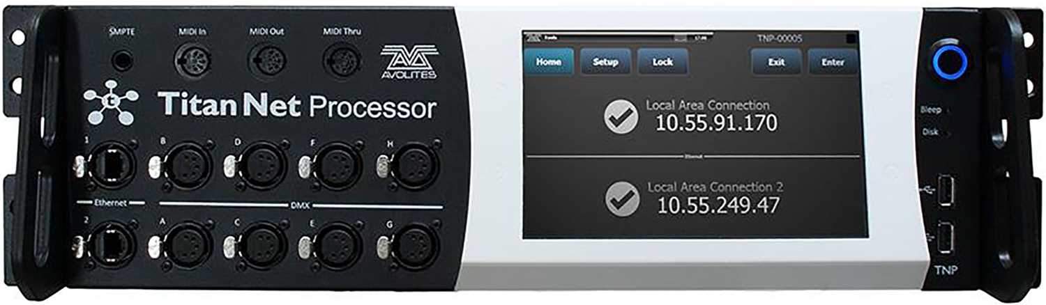 Avolites Titan Net Processor – Solotech