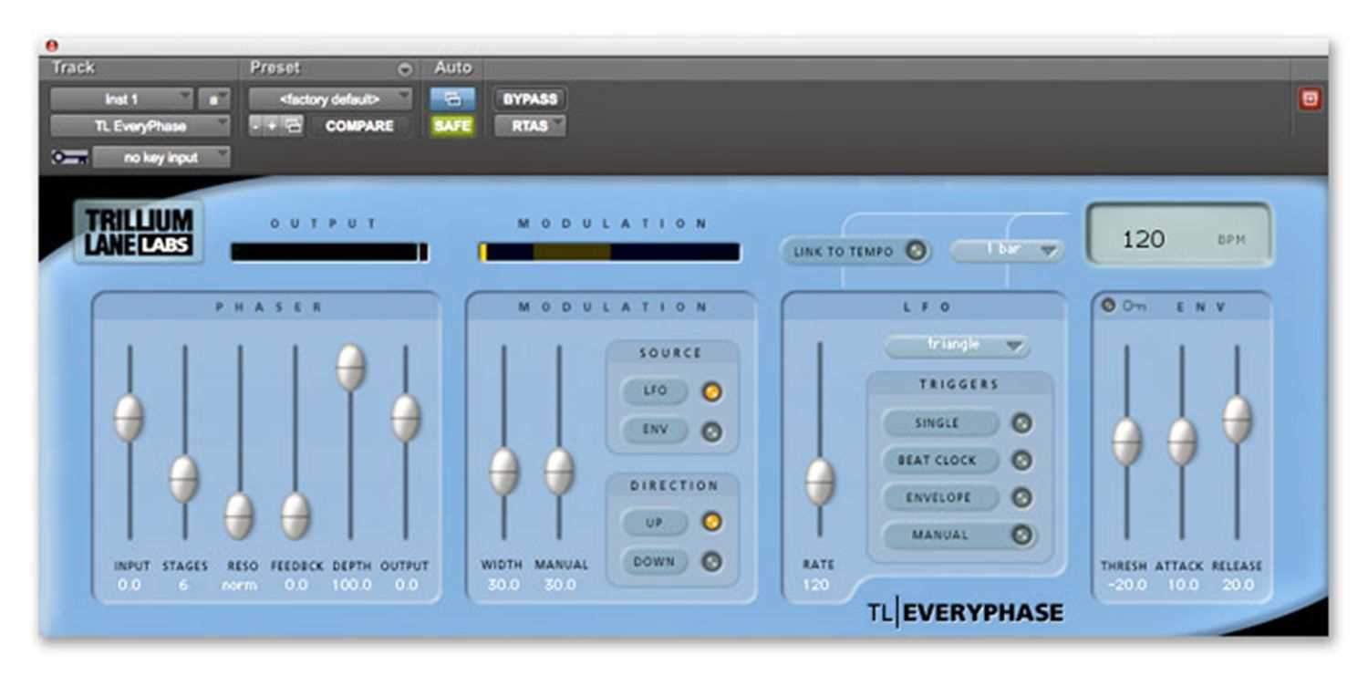 Avid TL-EveryPhase Classic Analog Phaser Plug In - PSSL ProSound and Stage Lighting