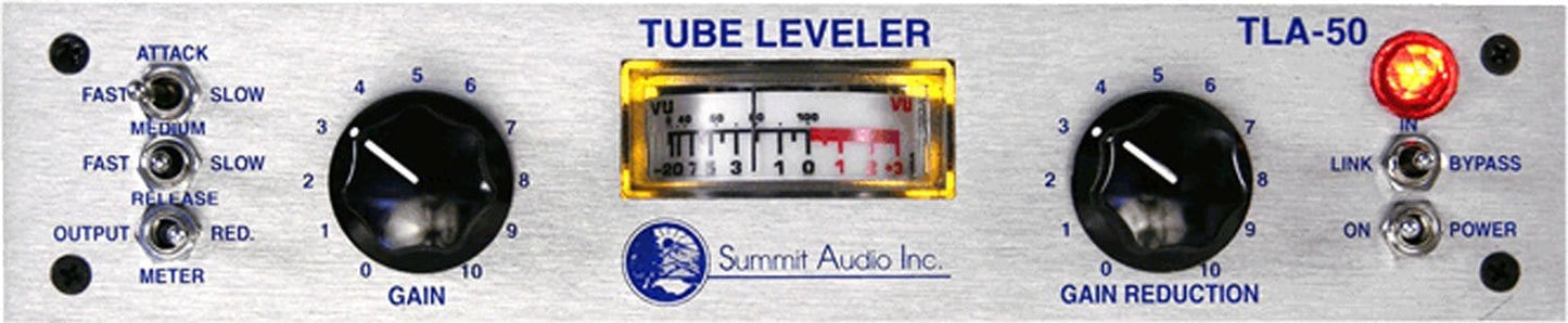 Summit Audio TLA-50 Tube-Leveling Amplifier - PSSL ProSound and Stage Lighting