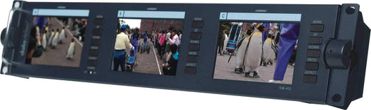 Datavideo TLM-433 4In Triple Lcd Screen Monitor - PSSL ProSound and Stage Lighting