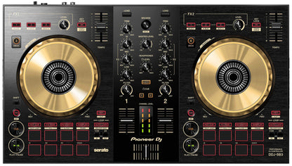 Pioneer DJ DDJ-SB3 Limited Gold Edition 2-Channel DJ Controller for Serato DJ Lite - Solotech