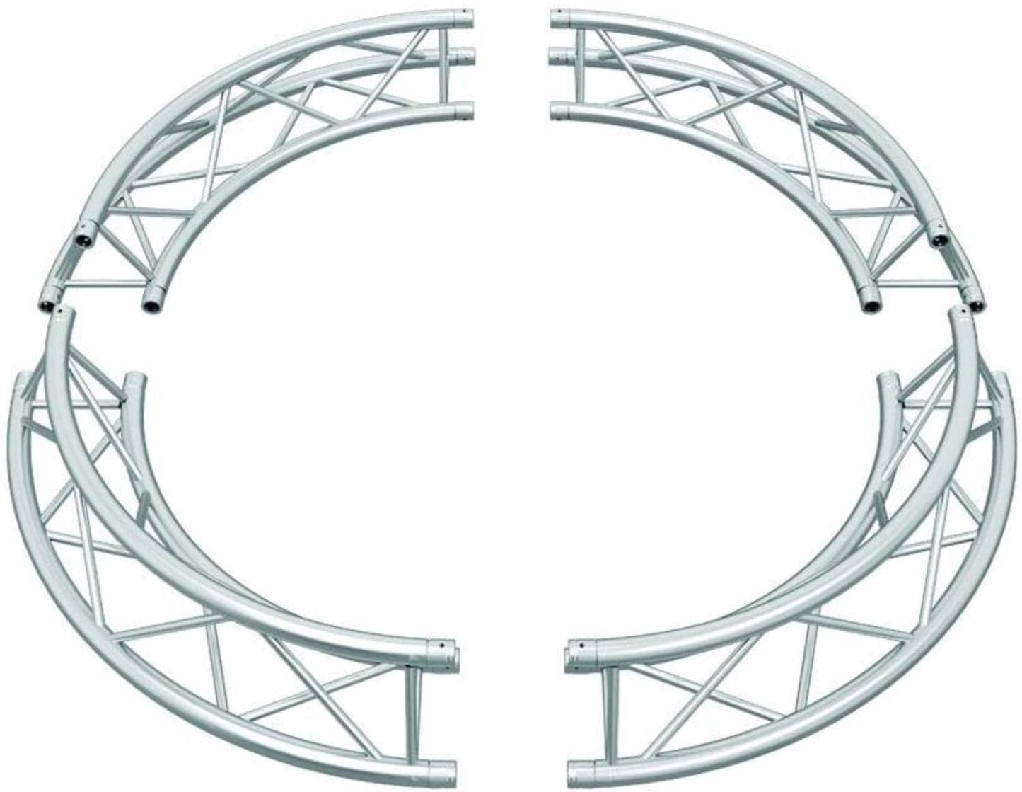 Triangle 12-In Truss F33 4Arc Circle 6.56Ft (2M) - PSSL ProSound and Stage Lighting