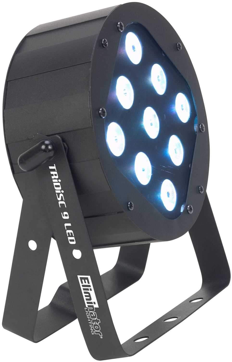 Eliminator Tri Disc 9 9x 3-Watt RGB Light - PSSL ProSound and Stage Lighting