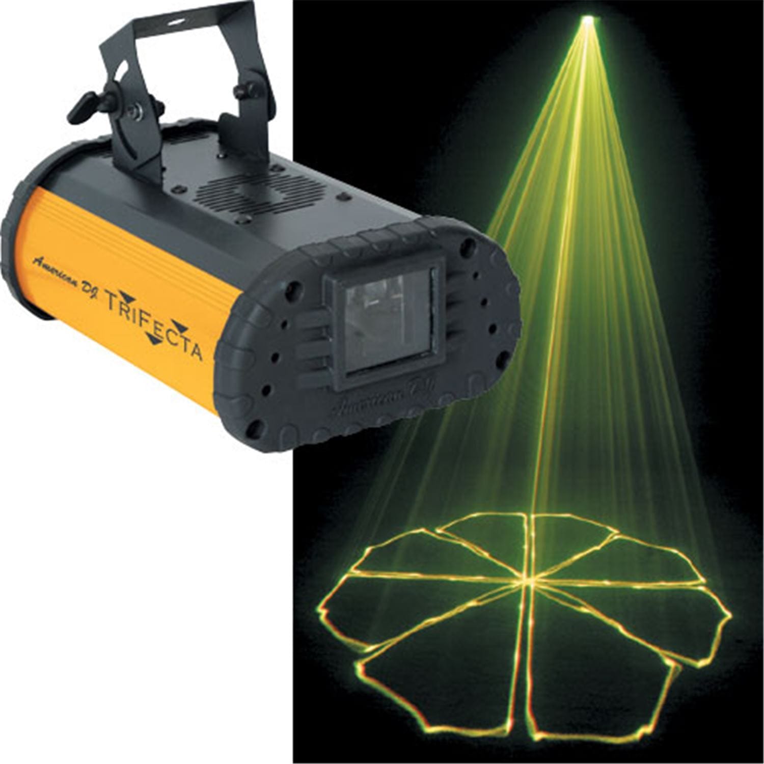 American DJ DMX 3 Color Laser Effect Light - PSSL ProSound and Stage Lighting