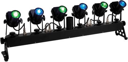 American DJ TRIBAR Spot 6 Head Pinspot LED System - PSSL ProSound and Stage Lighting