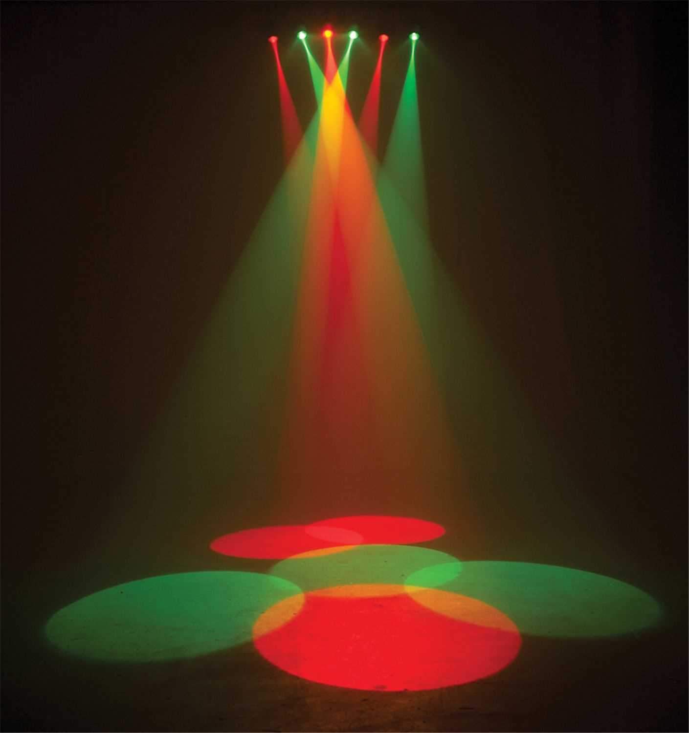 American DJ TRIBAR Spot 6 Head Pinspot LED System - PSSL ProSound and Stage Lighting