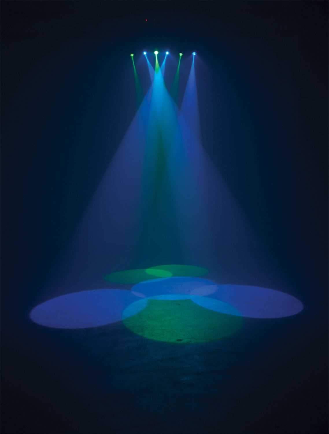 American DJ TRIBAR Spot 6 Head Pinspot LED System - PSSL ProSound and Stage Lighting