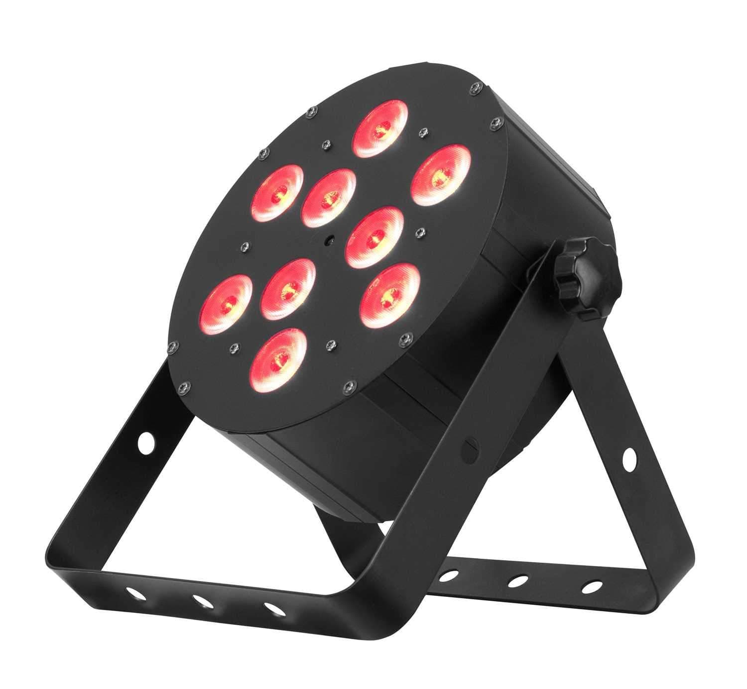 Eliminator TRiDiSC 9 IR RGB Slim LED Wash Light - PSSL ProSound and Stage Lighting