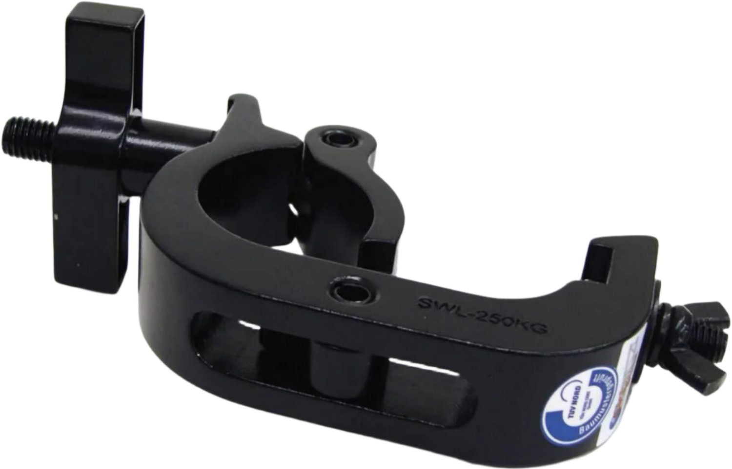 Quick Trigger Auto Global Truss TRIGGER-CLAMP-BLK Quick Release Black Trigger Clamp | Solotech