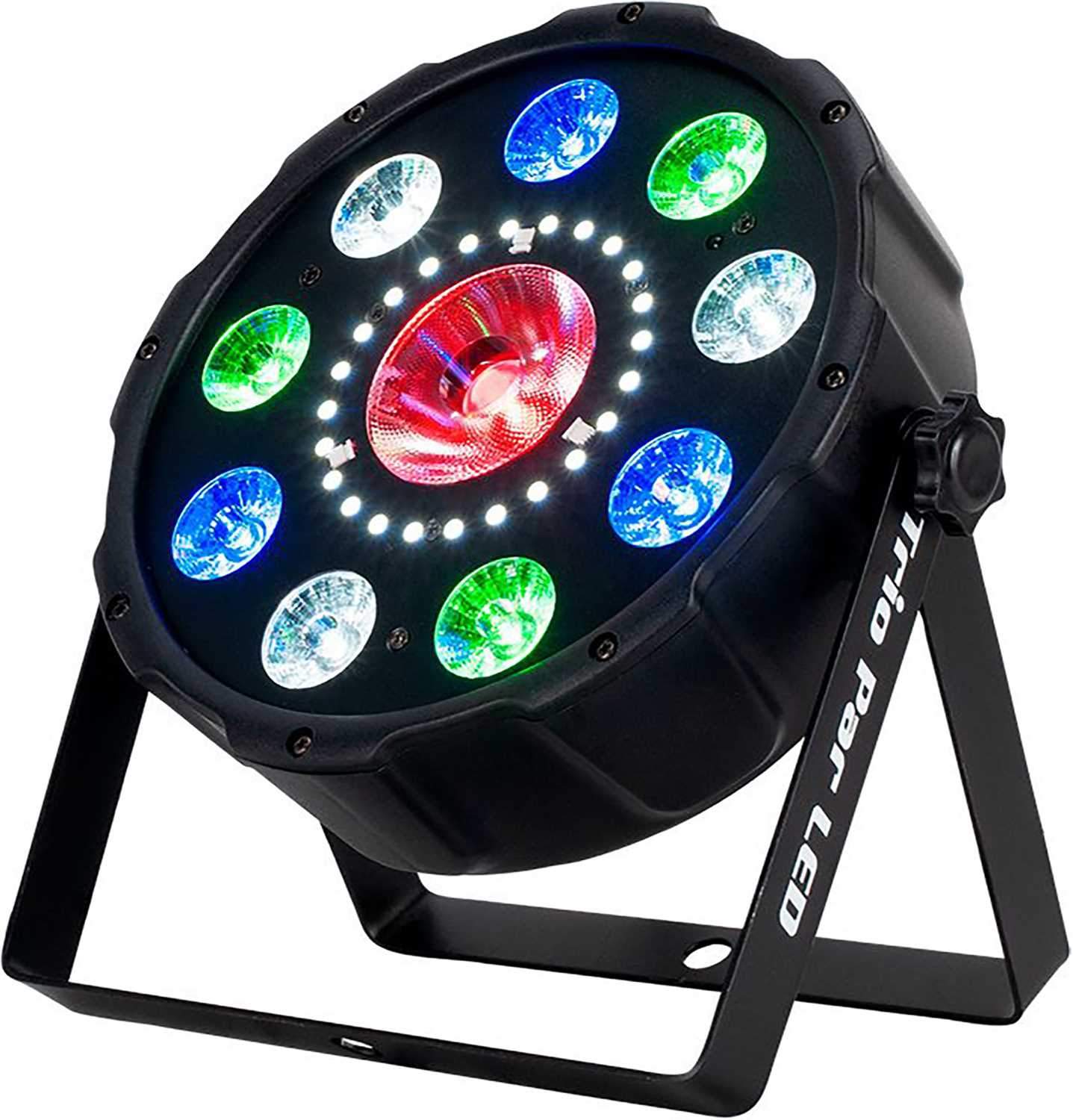 Eliminator Trio Par LED 3-in-1 Spot/Strobe/Wash Light - PSSL ProSound and Stage Lighting