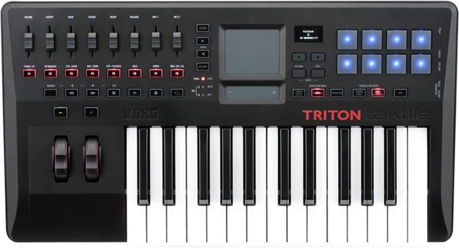 Korg TRTK25 Usb Midi Controller with Triton Engine - PSSL ProSound and Stage Lighting